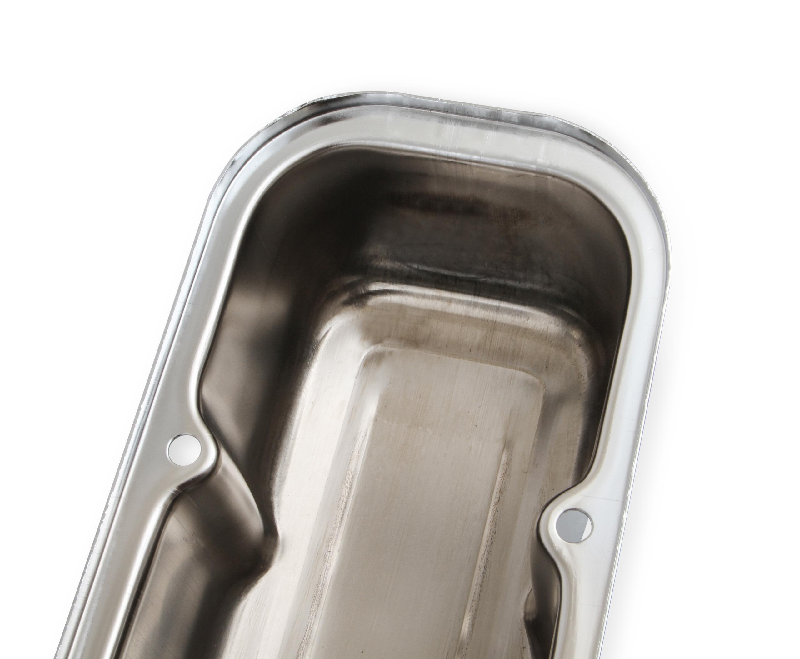Mr. Gasket Chrome Tall-Style Valve Covers.  - 9805