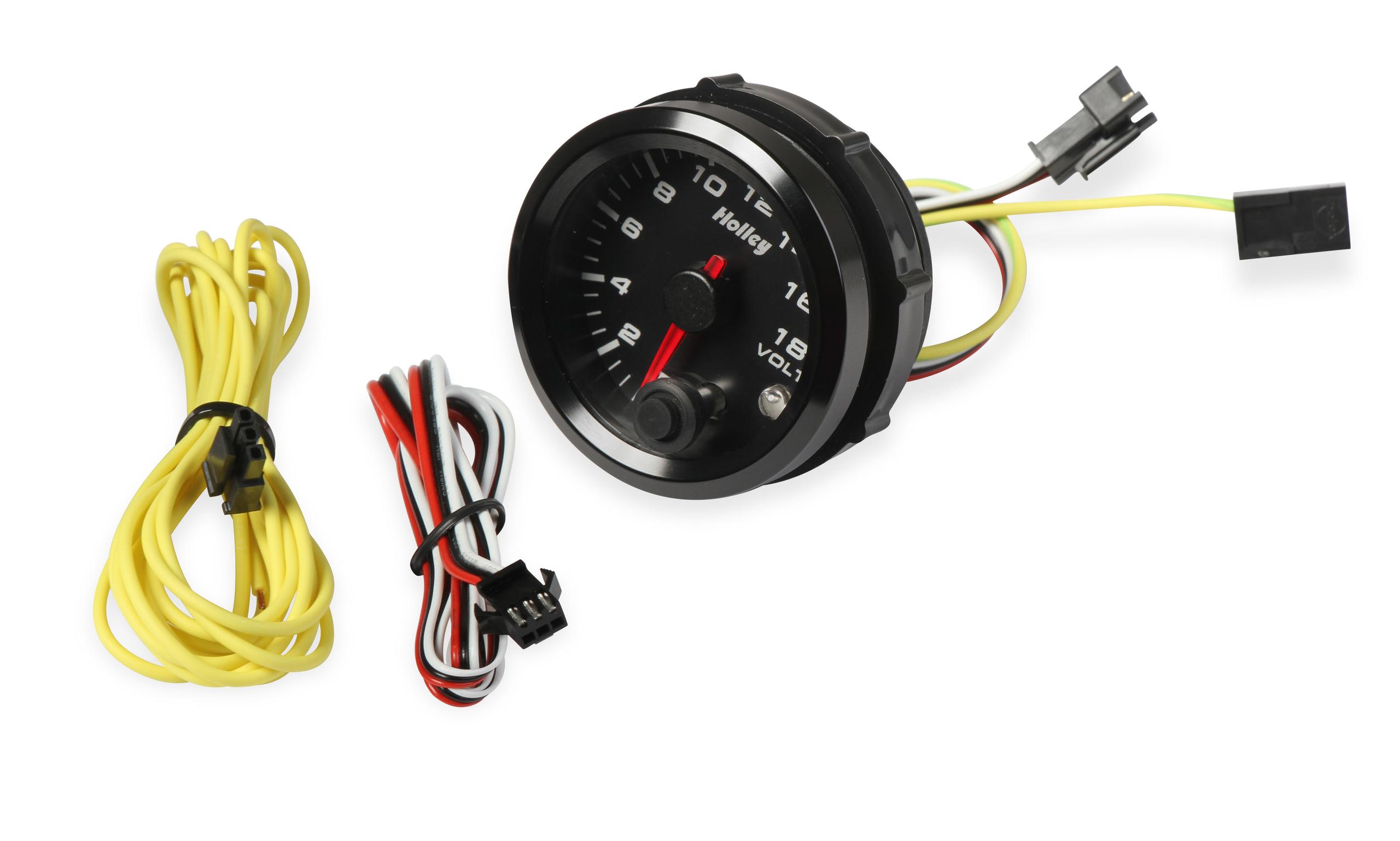 Holley Analog Style Voltage Gauge.  - 26-603