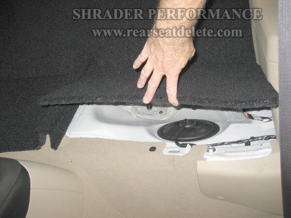 Shrader Performance 2011-2014 Mustang Rear Seat Delete (Coupe)