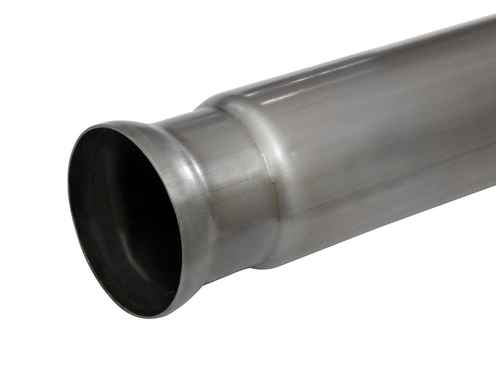 AFE Rebel Series 3 IN to 2-1/2 IN 409 Stainless Steel Cat-Back Exhaust w/ Polish Tip - 49-44062-P