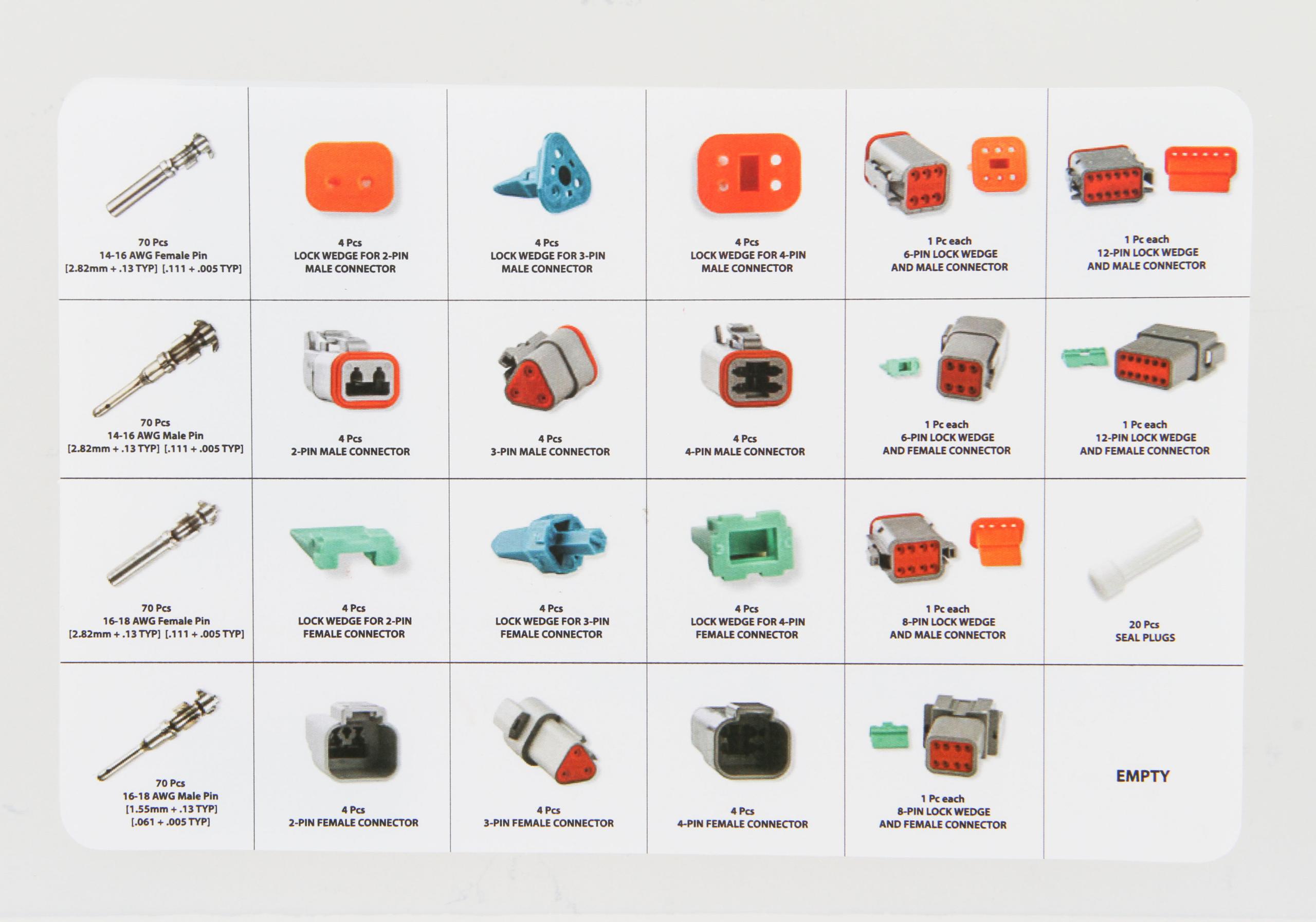 Deutsch Connector Kit.  - 8188