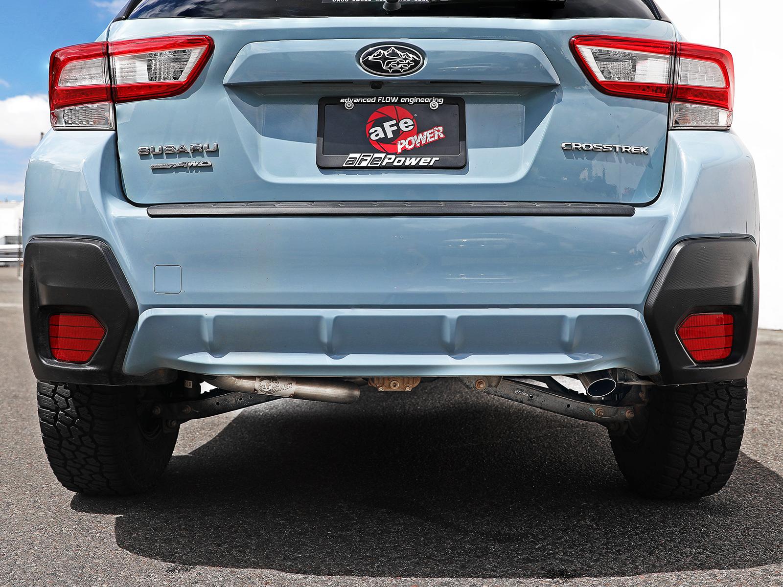AFE Cat-Back Exhaust System (2018-2019 Subaru Crosstrek H4-2.0L) - 49-36803