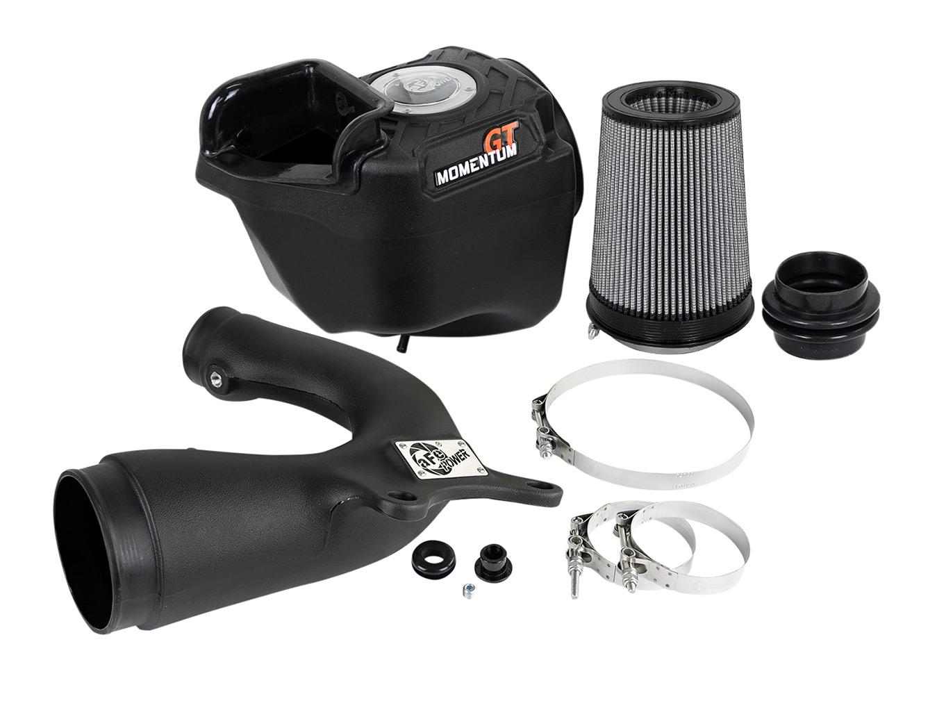 AFE Momentum GT Cold Air Intake System w/ Pro DRY S Media (2012-2018 Wrangler JK, Wrangler, Wrangler) - 50-70001D