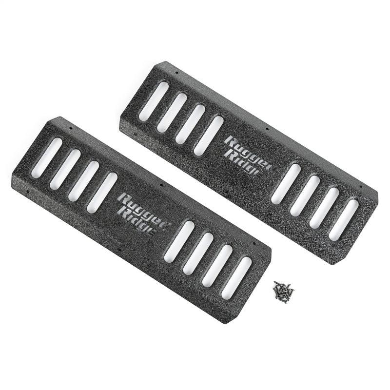 Rugged Ridge Rrc Side Armor Guard Plate Kit; 07-18 Jeep Wrangler Jk - 11504.24