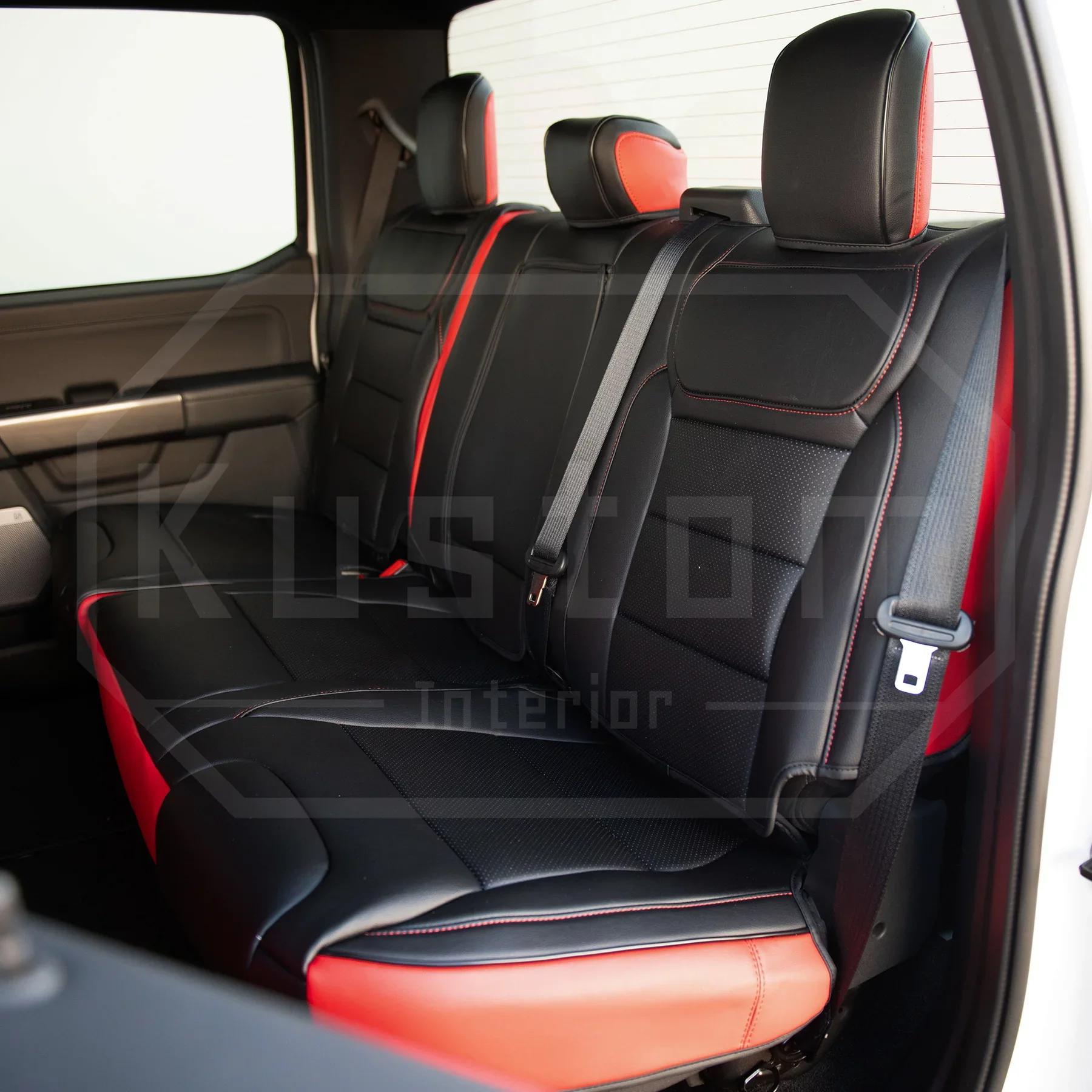 Kustom Interior Custom Premium Artificial Leather Seat Covers (2021+ F-150)