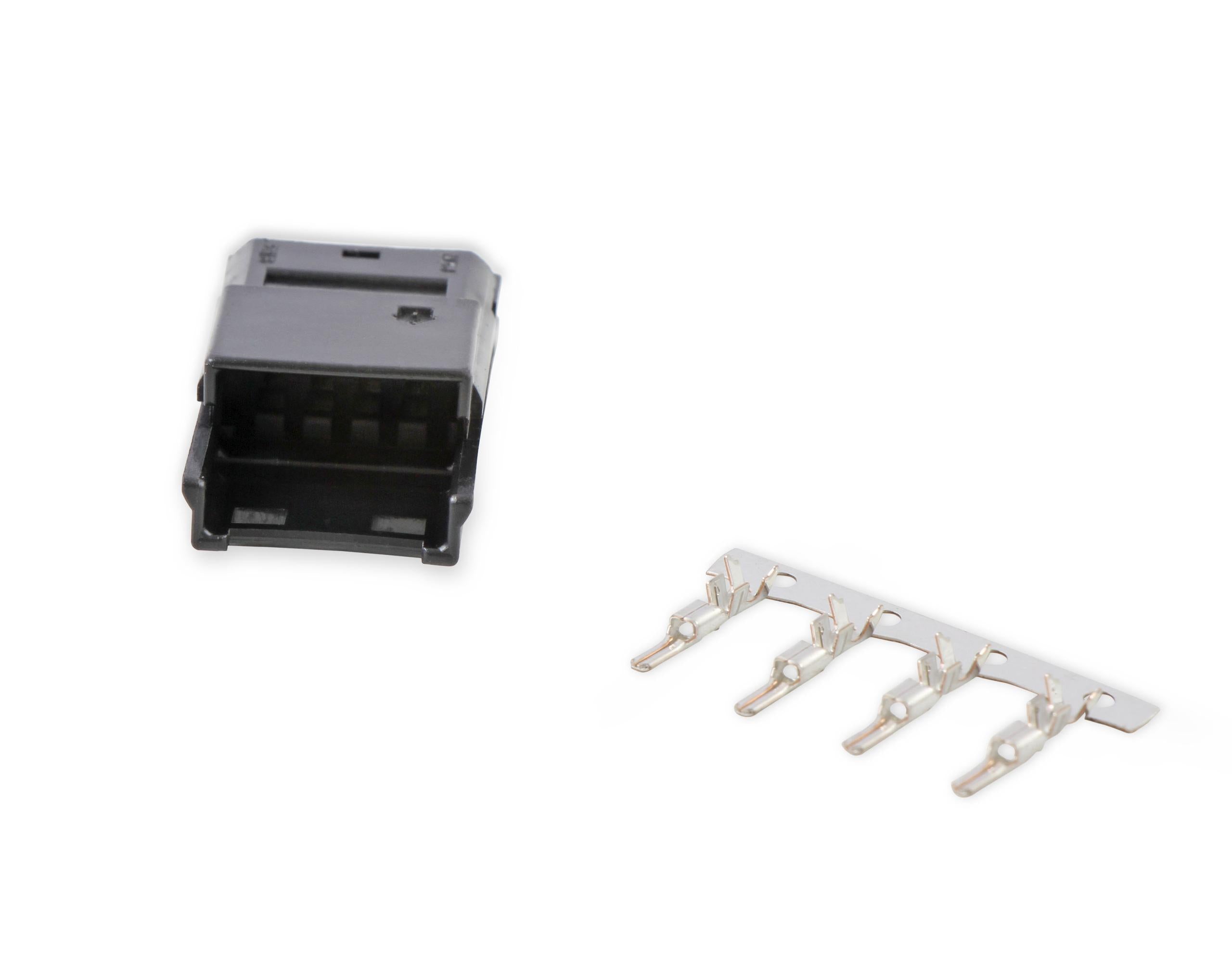 Holley 4 Pin CAN Connector Harness Side.  - 570-229