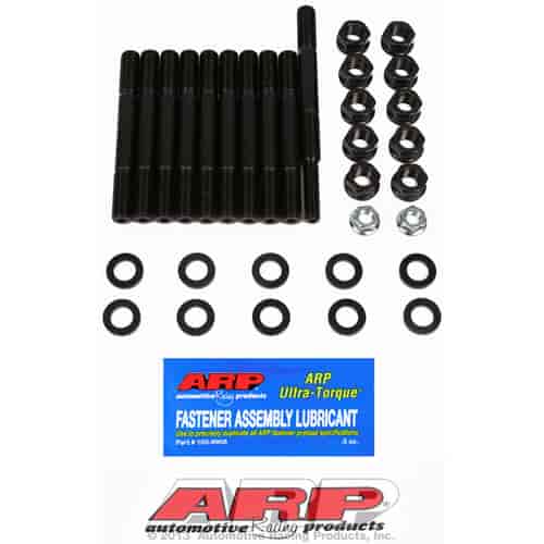 ARP Ford 351W 2-bolt main stud kit, dual/rear sump oil pan - 154-5409