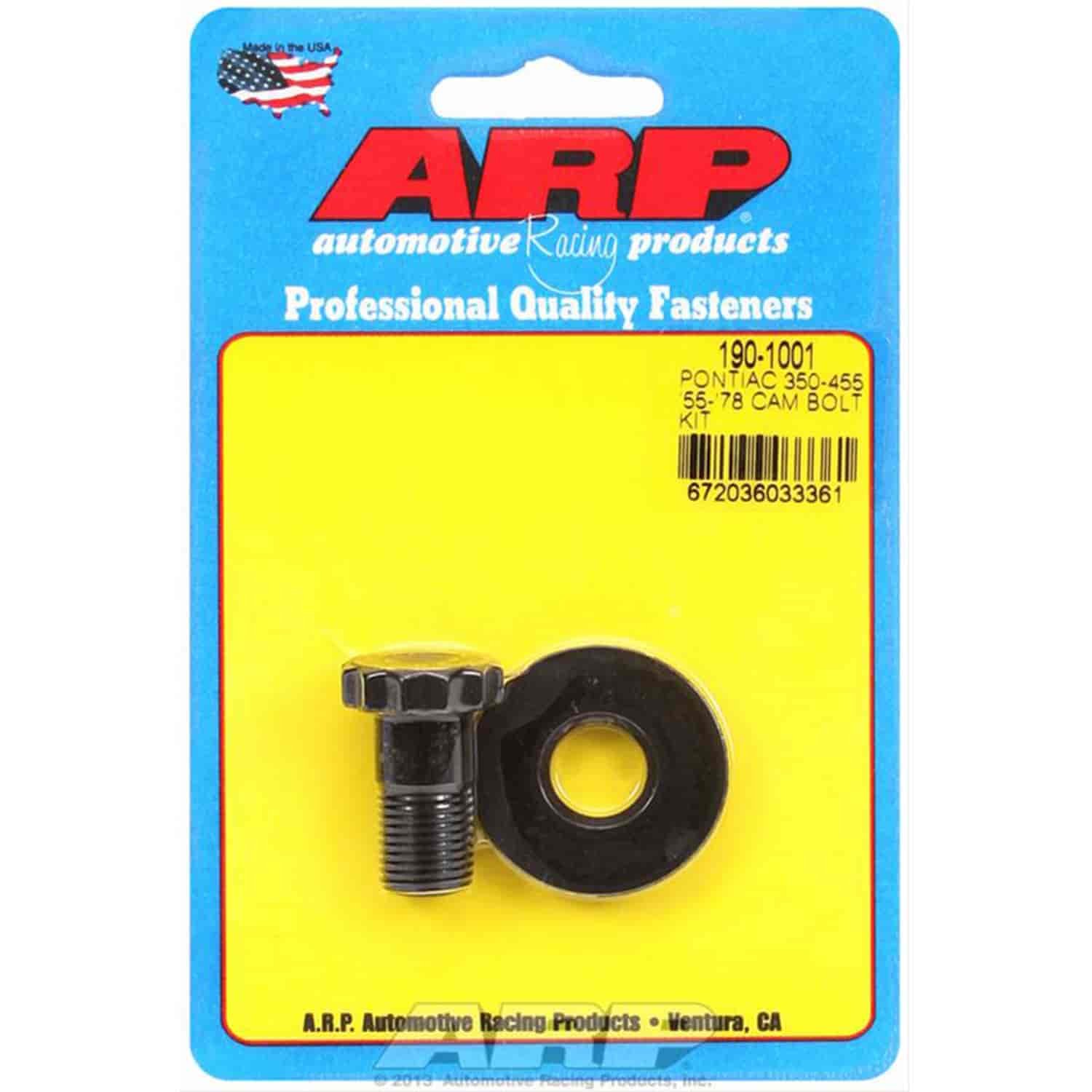 ARP Pontiac 350-455, '55-'78 cam bolt kit - 190-1001