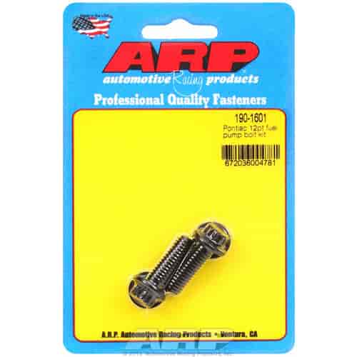 ARP Pontiac 12pt fuel pump bolt kit - 190-1601