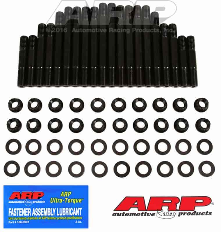 ARP Pontiac 400, w/Edelbrock alum heads, head stud kit - 190-4304
