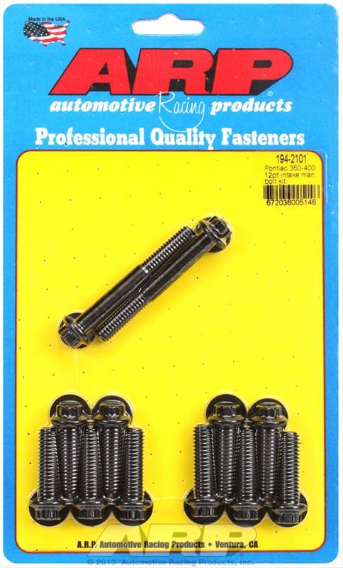 ARP Pontiac 350-400 12pt intake manifold bolt kit - 194-2101