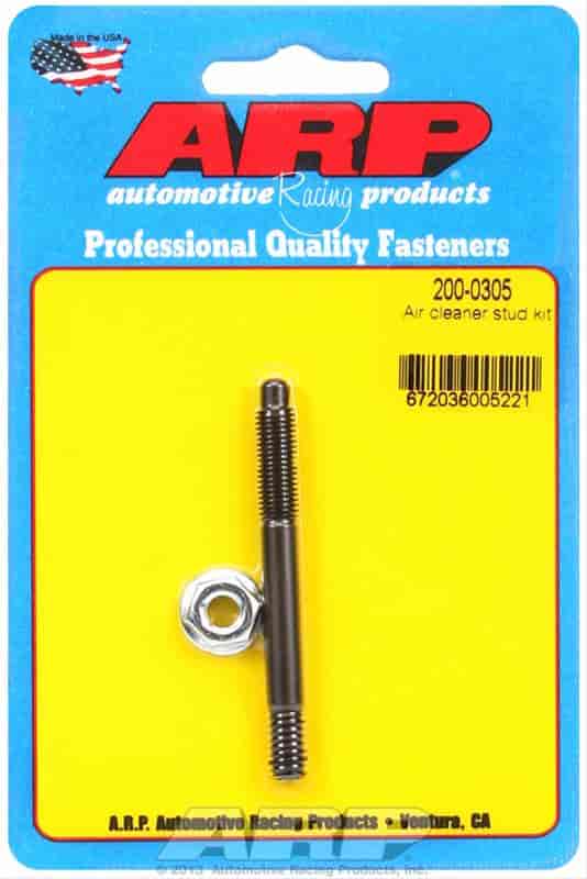ARP 1/4" x 2.700 air cleaner stud kit - 200-0305