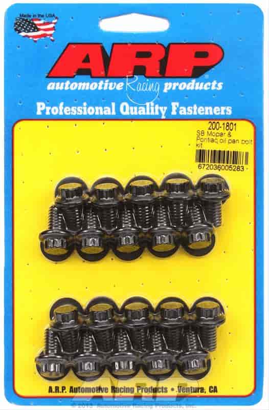 ARP SB Mopar & Pontiac oil pan bolt kit - 200-1801