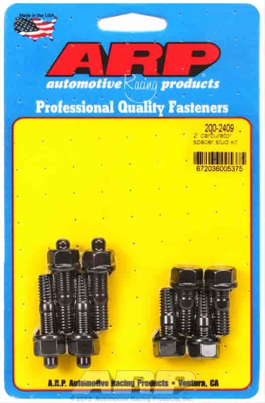 ARP 2" Moroso carb spacer stud kit (top/bottom studs) - 200-2409
