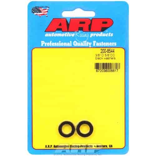 ARP 3/8 ID 5/8 OD black washers - 200-8544