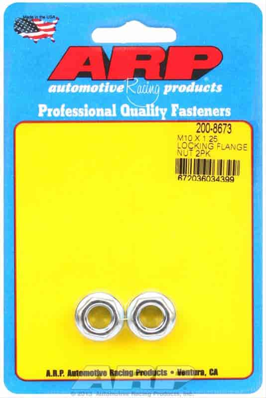 ARP M10 X 1.25 locking flange nut kit - 200-8673