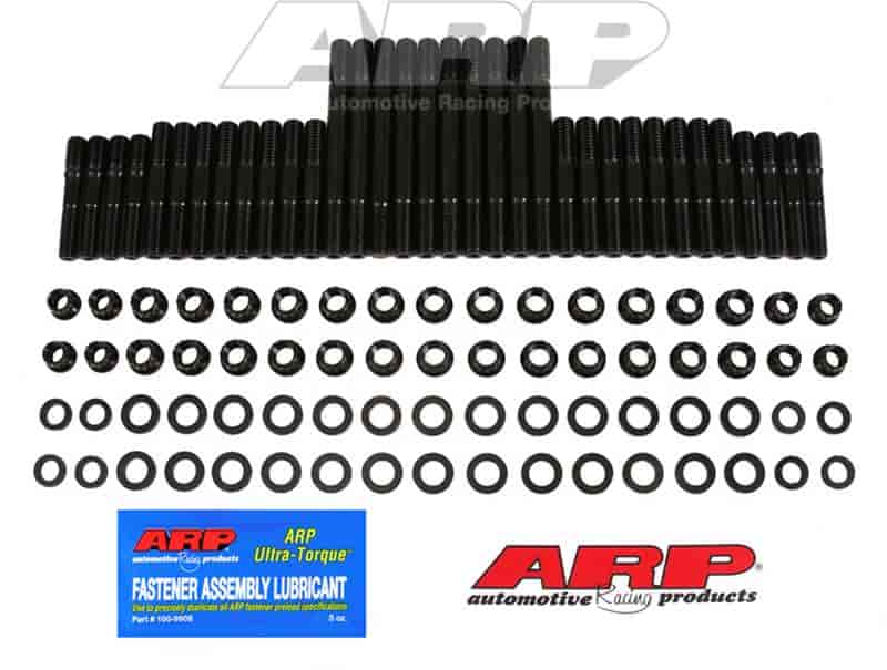ARP SB Chevy alum Bowtie splayed head stud kit - 234-4213