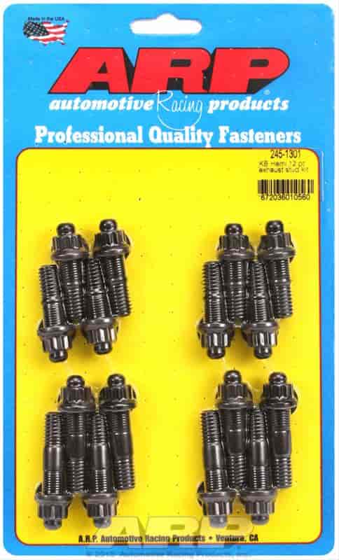 ARP KB Hemi 12pt exhaust stud kit - 245-1301