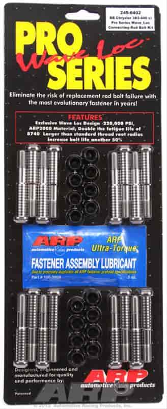 ARP Chrysler 383-440c.i.d. wave-loc rod bolt kit - 245-6402