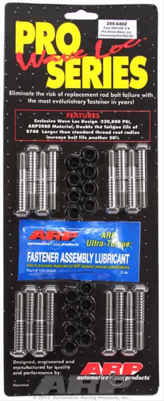 ARP BB Ford 390-428 wave-loc rod bolt kit - 255-6402