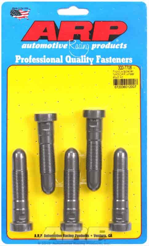ARP Front w/spacer, NASCAR wheel stud kit - 300-7706