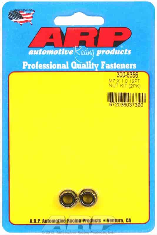 ARP M 7 X 1.00 12pt nut kit - 300-8356