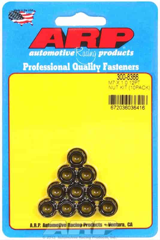 ARP M 7 X 1.00 12pt nut kit - 300-8366
