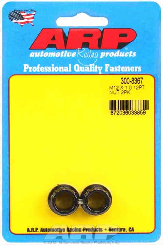 ARP M12 X 1.00 12pt nut kit - 300-8367