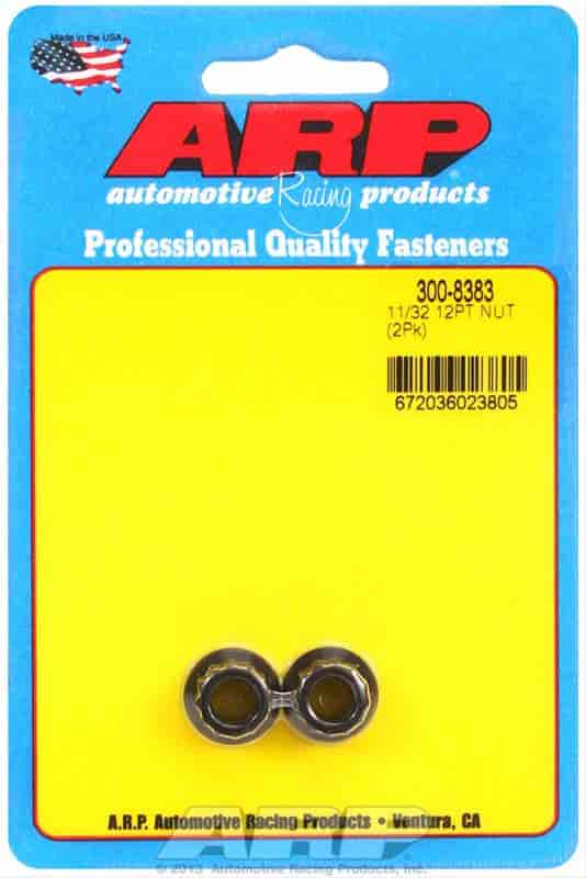 ARP 11/32-24 12pt nut kit - 300-8383
