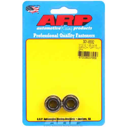 ARP M10 X 1.25 M16 socket 12pt nut kit - 301-8332