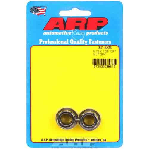 ARP M12 X 1.25 12pt nut kit - 301-8338