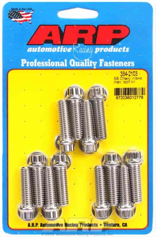 ARP SB Chevy intake manifold bolt kit - 334-2103