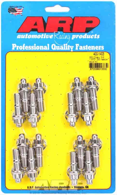 ARP BB Chevy 3/8 x 1.670 SS header stud kit - 400-1403
