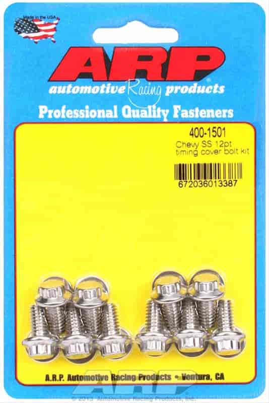 ARP Chevy SS 12pt timing cover bolt kit - 400-1501
