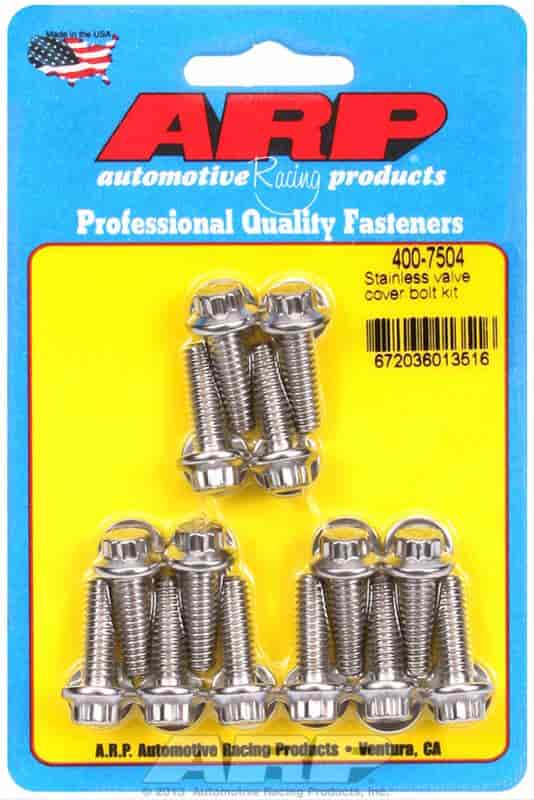 ARP SS valve cover bolt kit - 400-7504