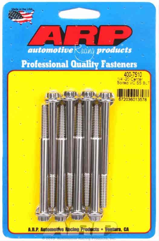 ARP SS 1/4-20 center bolted valve cover bolt kit - 400-7510