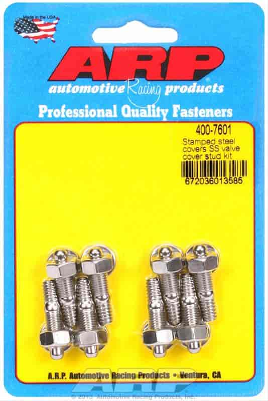 ARP Stamped steel covers SS valve cover stud kit - 400-7601