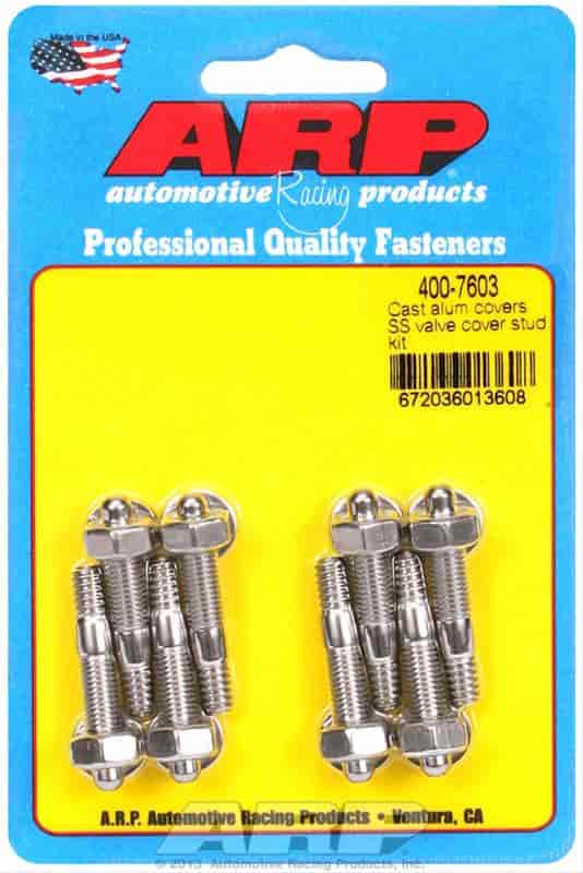 ARP Cast alum covers SS valve cover stud kit - 400-7603
