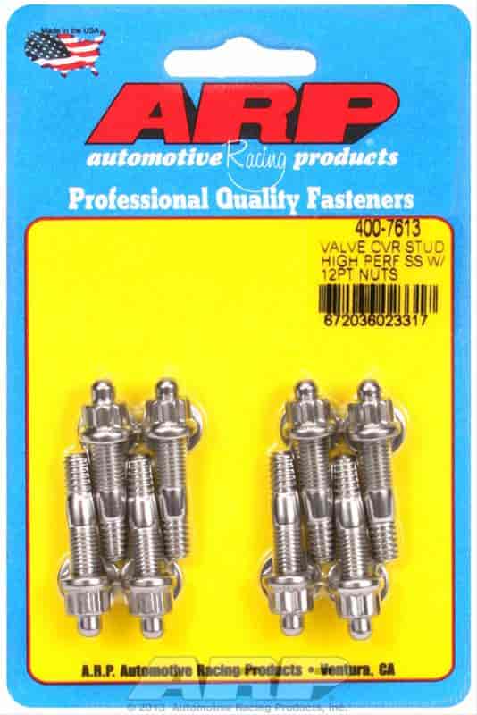 ARP Hi-perf SS 12pt valve cover stud kit - 400-7613