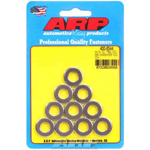 ARP M10ID .750OD SS no chamfer washers - 400-8544