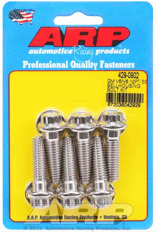 ARP GM V6/V8 SS 12pt bellhousing bolt kit - 429-0902