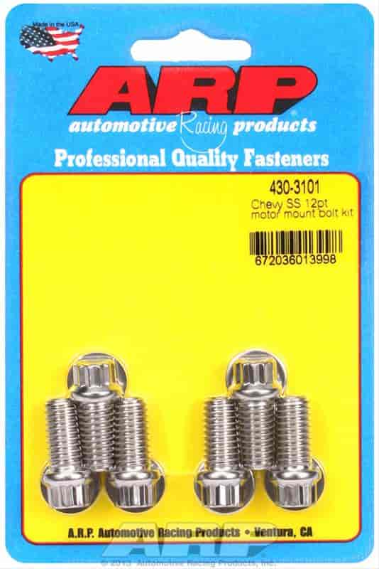 ARP Chevy SS 12pt motor mount bolt kit - 430-3101