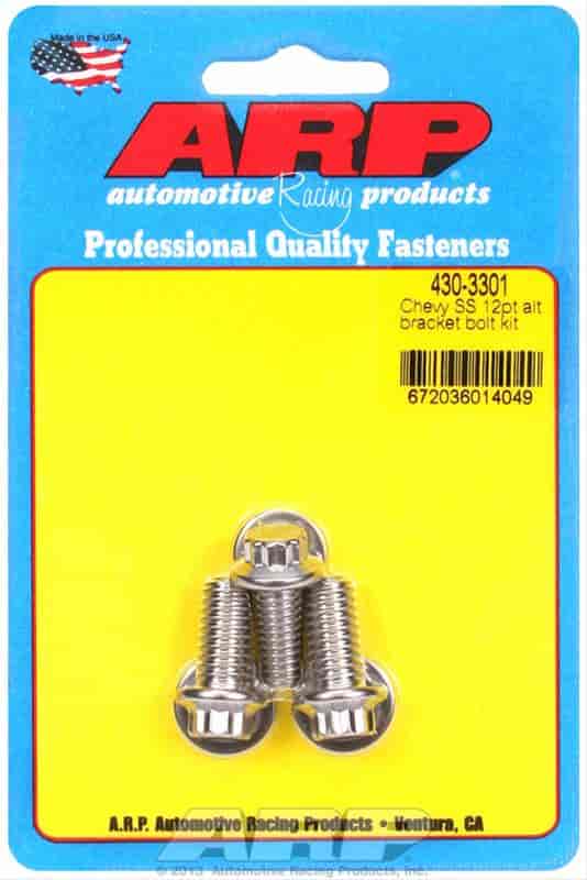 ARP Chevy SS 12pt alternator bracket bolt kit - 430-3301