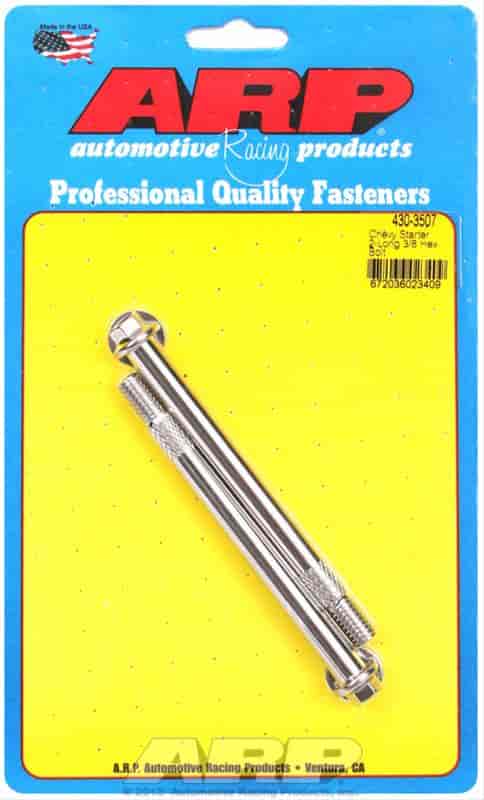 ARP GM 3/8 X 4.660" hex SS starter bolt kit - 430-3507