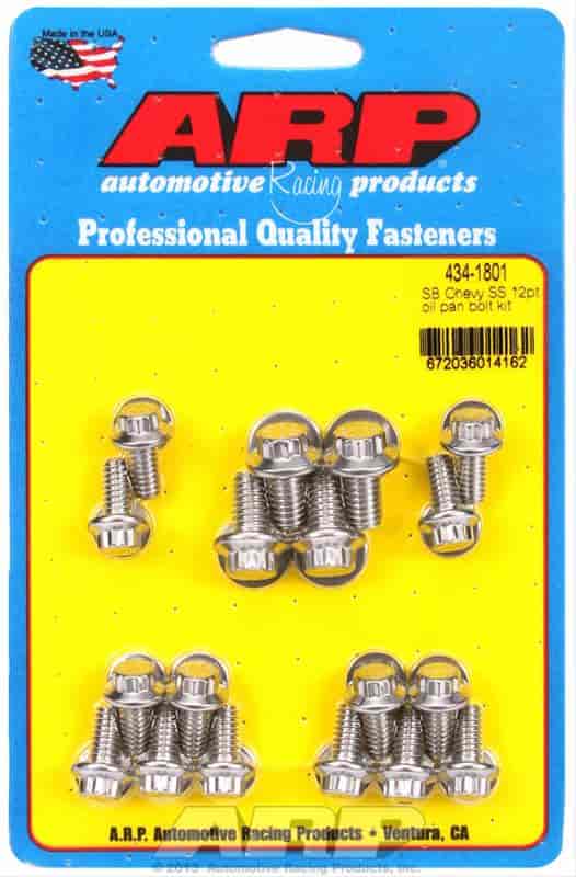 ARP SB Chevy SS 12pt oil pan bolt kit - 434-1801