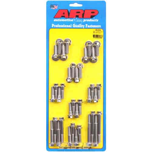 ARP SB Tuned Port complete SS hex intake manifold bolt kit - 434-2004