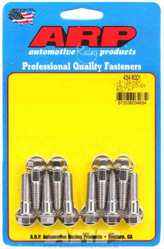 ARP LS1 LS2 SS hex valley cover bolt kit - 434-8001
