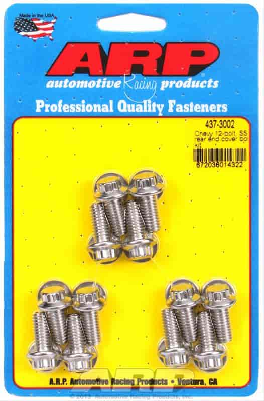 ARP Chevy 12-bolt, SS rear end cover bolt kit - 437-3002