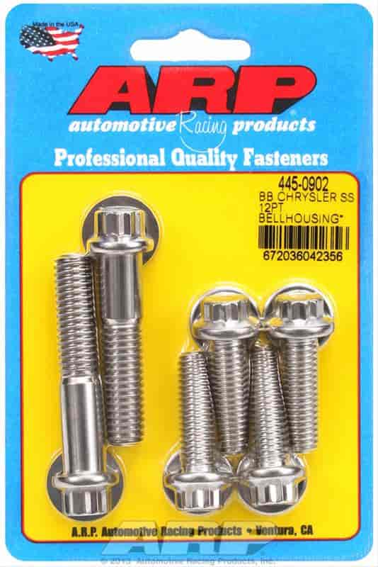 ARP BB Chrysler SS 12pt bellhousing bolt kit - 445-0902