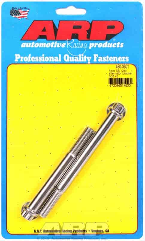 ARP Ford SS 12pt alternator bracket bolt kit - 450-3301